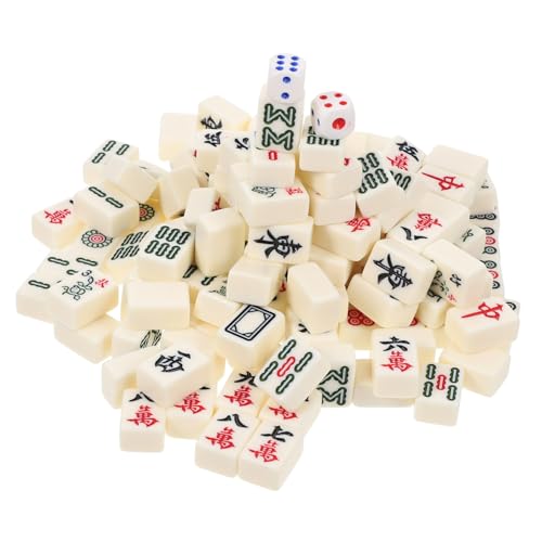 HONMEET Mini Mahjong Spielset Tragbar Kleine Steine Leichtes Chinesisches Brettspiel mit Aufbewahrungsbox Für Familie Party Freizeit Unterwegs HONMEET Mini Mahjong Spielset Tragbar Kleine Steine Leichtes Chinesisches Brettspiel mit Aufbewahrungsbox Für Familie Party Freizeit Unterwegs von HONMEET