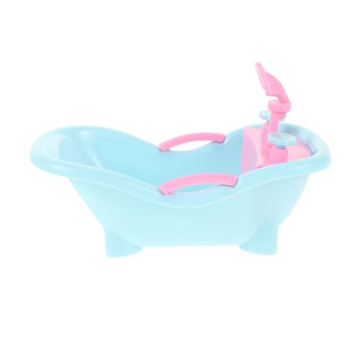 HONMEET Mini-badewanne Miniatur-puppenhaus-Badezimmer Miniatur-badespielzeug Miniatur-puppenhaus-badewanne Miniatur-spielspielzeug Badespielzeug Für Babydoll-badewanne Plastik von HONMEET