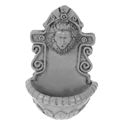 HONMEET Miniatur Löwenkopf Wanddekoration Miniatur Teich Skulptur für Puppenhaus Büro Regal Garten Kunstobjekt Kompakte für Kleine Räume HONMEET Miniatur Löwenkopf Wanddekoration Miniatur Teich Skulptur für Puppenhaus Büro Regal Garten Kunstobjekt Kompakte für Kleine Räume von HONMEET