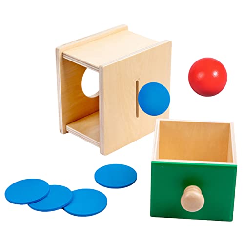 HONMEET Montessori Holzspielzeug Objektpermanenz und Kugelbox für Kleinkinder Motorisches Lernspielzeug Feinmotorik Hand Auge Koordination und Logischem Denken HONMEET Montessori Holzspielzeug Objektpermanenz und Kugelbox für Kleinkinder Motorisches Lernspielzeug Feinmotorik Hand Auge Koordination und Logischem Denken von HONMEET