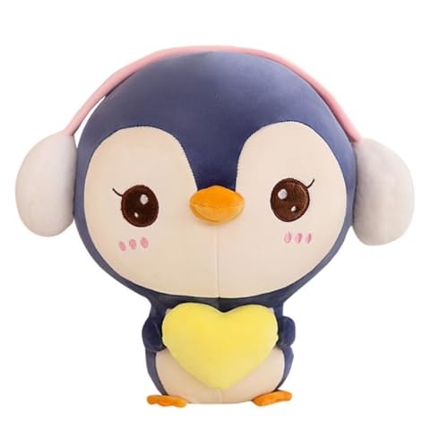HONMEET Niedlicher Plüsch Pinguin Kuscheltier mit Weichem Dekoratives Cartoon Stofftier für Angenehmes für Junge Mädchen Geburtstage und Valentinstag Tiefblaues Meeres Motiv HONMEET Niedlicher Plüsch Pinguin Kuscheltier mit Weichem Dekoratives Cartoon Stofftier für Angenehmes für Junge Mädchen Geburtstage und Valentinstag Tiefblaues Meeres Motiv von HONMEET