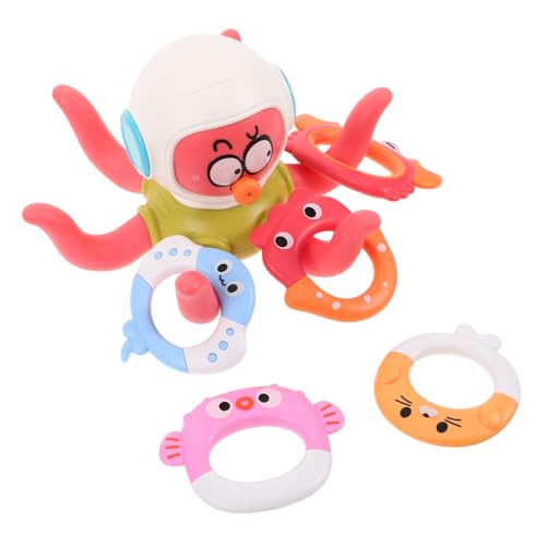 HONMEET Octopus Bade Wasser-ringwurfspiel für Schwimmbad und Badewanne Interaktives Motorikspielzeug für Wasser Landtauglich Leicht und Tragbar für Drinnen und Draußen HONMEET Octopus Bade Wasser-ringwurfspiel für Schwimmbad und Badewanne Interaktives Motorikspielzeug für Wasser Landtauglich Leicht und Tragbar für Drinnen und Draußen von HONMEET