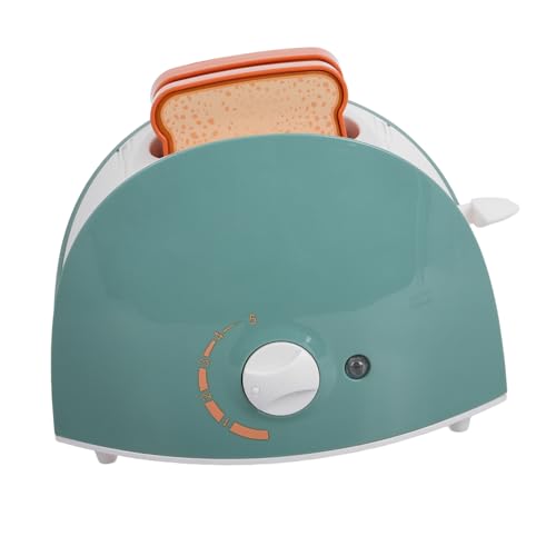 HONMEET Pretend Play Kitchen Bread Maker Toy Realistischer Toaster Pretend Play Küchengerät Toaster Spielzeug Für Rollenspiele Interaktives Spielen von HONMEET