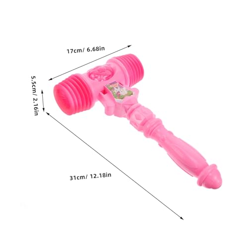 HONMEET Quietschhammer aus Kunststoff Interaktiver Hammer mit Quietscher Pädagogisches Lernspielzeug für Kleinkinder als Partyspaß und Hand Auge koordination Training HONMEET Quietschhammer aus Kunststoff Interaktiver Hammer mit Quietscher Pädagogisches Lernspielzeug für Kleinkinder als Partyspaß und Hand Auge koordination Training von HONMEET