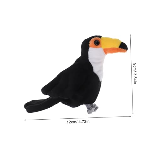 HONMEET Realistische Kleine Vogel Fingerpuppe aus Plüsch Detailgetreues Tragbares Handpuppenspielzeug für Junge Mädchen und Kleinkinder Storytelling Accessoire HONMEET Realistische Kleine Vogel Fingerpuppe aus Plüsch Detailgetreues Tragbares Handpuppenspielzeug für Junge Mädchen und Kleinkinder Storytelling Accessoire von HONMEET