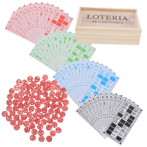 HONMEET Russisches Lotto brettspiel mit Tragbarer Box Klassisches Bingo Schachspiel Logisches Denkspiel für Familie und Party Kompakt und Leicht Transportierbar HONMEET Russisches Lotto brettspiel mit Tragbarer Box Klassisches Bingo Schachspiel Logisches Denkspiel für Familie und Party Kompakt und Leicht Transportierbar von HONMEET