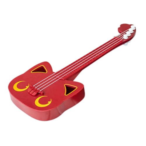 HONMEET Saiten Simulations-Ukulele Ukulele-Spielzeug für die frühe Bildung kleine Gitarre für Kinder Kinderspielzeug kinderinstrumente Musikinstrumente Kleinkind Ukulele Spielzeug Nylon von HONMEET