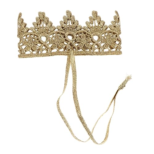 HONMEET Schöne Baby Crown Headband Dekorative Stirnband Kreative Baby Geburtstag Headwear von HONMEET