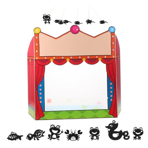 HONMEET Shadow Puppentheater Kit DIY Puppentheater Traditionelle Chinesische Handpuppen Kreatives Lernspielzeug für Familien Bühnenrequisiten für Interaktives Geschichtenerzählen HONMEET Shadow Puppentheater Kit DIY Puppentheater Traditionelle Chinesische Handpuppen Kreatives Lernspielzeug für Familien Bühnenrequisiten für Interaktives Geschichtenerzählen von HONMEET