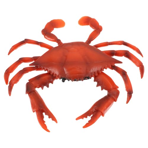 HONMEET Simuliertes Krabbenmodell Meerestiere Ornament Kreatur Miniatur Aquarium Dekoration Lernspielzeug für Wohnraum Tischdeko HONMEET Simuliertes Krabbenmodell Meerestiere Ornament Kreatur Miniatur Aquarium Dekoration Lernspielzeug für Wohnraum Tischdeko von HONMEET