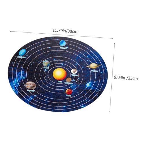 HONMEET Solar System Holzpuzzle für Kleinkinder Edukatives Weltraum Lernspielzeug Fördert Form Farberkennung Handliche für Motorische Entwicklung Geeignet für Junge Mädchen HONMEET Solar System Holzpuzzle für Kleinkinder Edukatives Weltraum Lernspielzeug Fördert Form Farberkennung Handliche für Motorische Entwicklung Geeignet für Junge Mädchen von HONMEET
