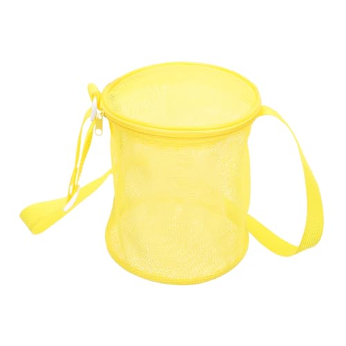 HONMEET Strandeimer aufbewahrungssack Storage Bags Kinder Strandtasche Beach Bag Spielzeugwerkzeuge Aufbewahrungstaschen für Bausteine Kinderversorgung Kinderaccessoire Oxford-Stoff Yellow von HONMEET