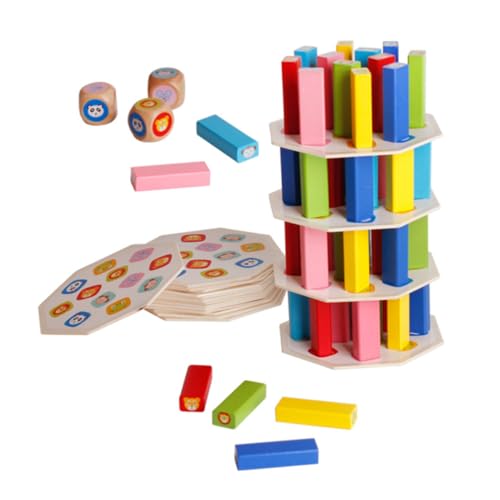 HONMEET Teiliges Pädagogisches Holzbauklötze Glatt Verarbeitet Farbenfrohes Stapelspielzeug für Jungen und Mädchen Ab Jahren Fördert Kreativität und Eltern Junge Mädchen Spielspaß HONMEET Teiliges Pädagogisches Holzbauklötze Glatt Verarbeitet Farbenfrohes Stapelspielzeug für Jungen und Mädchen Ab Jahren Fördert Kreativität und Eltern Junge Mädchen Spielspaß von HONMEET