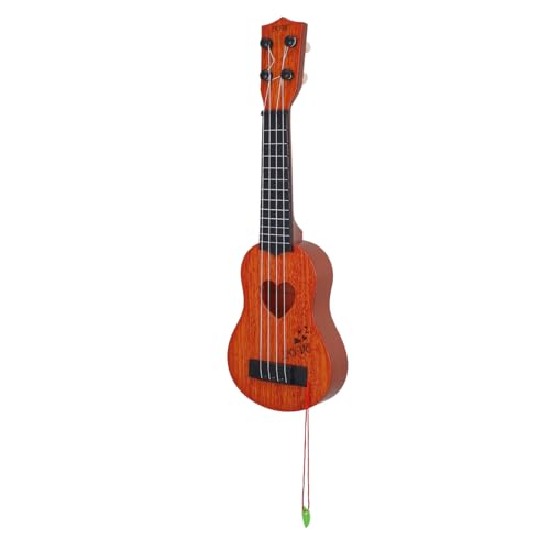 HONMEET Ukulele Spielzeug Jungen Kinderspielzeug Kinderukulele Für Jungen Gitarren-ukulelen Für Kinder Spielzeug Für Jungen Klassische Ukulele-Gitarre Ukulele Für Erwachsene Orange Holz von HONMEET