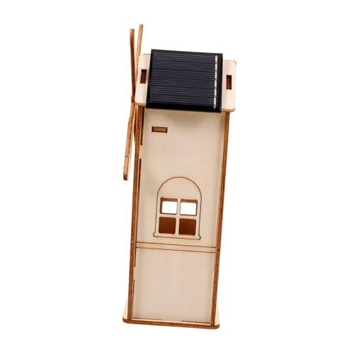 HONMEET Unfertiges Solar windmühlen kit aus Holz Kinderfreundliches DIY Sicheres Naturmaterial Einfache Montage Geschenk für Weihnachtsdeko und Lernspielzeug HONMEET Unfertiges Solar windmühlen kit aus Holz Kinderfreundliches DIY Sicheres Naturmaterial Einfache Montage Geschenk für Weihnachtsdeko und Lernspielzeug von HONMEET