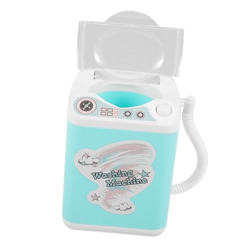 HONMEET Waschmaschine Für Mini Simulation Elektrische Automatische Waschmaschine Make Up Puff Reiniger Kleines Gerät Realistisches Haushaltsgerät Modell Für Mädchen Und Jungen von HONMEET