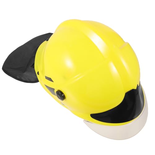 HONMEET safety helmet security cap safety cap party decoration Feuerwehrhelme Partygeschenke für Feuerwehrleute Cosplay-Zubehör Kostüm Cosplay-Feuerwehrhut Cosplay-Feuerwehrmützen Stoff von HONMEET