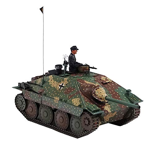 HOOBEN 1/10 RTR German Hetzer Deutscher Malertank Jagdpanzer Master Painting Light Army Battle RC Panzer von HOOBEN