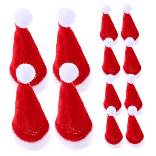 HOODANCOS 12 Stück Mini Weihnachtsmannmütze Dekoration Zubehör Schlüssel Weihnachten Plüsch Kleinkinder Mützen Erwachsene Weihnachten Flauschige Kleine Hüte Mehrere Verschiedene HOODANCOS 12 Stück Mini Weihnachtsmannmütze Dekoration Zubehör Schlüssel Weihnachten Plüsch Kleinkinder Mützen Erwachsene Weihnachten Flauschige Kleine Hüte Mehrere Verschiedene von HOODANCOS