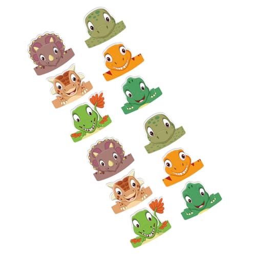 HOODANCOS 12 Stück Teiliges Dinosaurier Papierparty Hut Kindergeburtstag Kopfbedeckung mit Leichte Partydekoration für Jungen Mädchen Mitgebsel Zubehör HOODANCOS 12 Stück Teiliges Dinosaurier Papierparty Hut Kindergeburtstag Kopfbedeckung mit Leichte Partydekoration für Jungen Mädchen Mitgebsel Zubehör von HOODANCOS