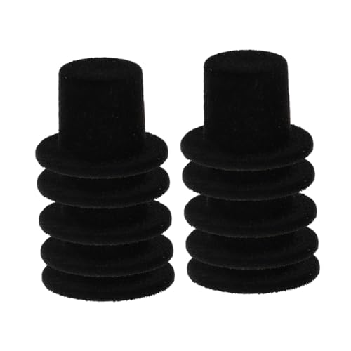 HOODANCOS 15 Stück Teiliges Mini Clown Hut Pflanzenvelour Kleine Schwarze Puppenhüte für DIY Bastelbedarf Foto Requisite Schneemann Dekoration Leichte Mini Hüte für Puppenzubehör und HOODANCOS 15 Stück Teiliges Mini Clown Hut Pflanzenvelour Kleine Schwarze Puppenhüte für DIY Bastelbedarf Foto Requisite Schneemann Dekoration Leichte Mini Hüte für Puppenzubehör und von HOODANCOS