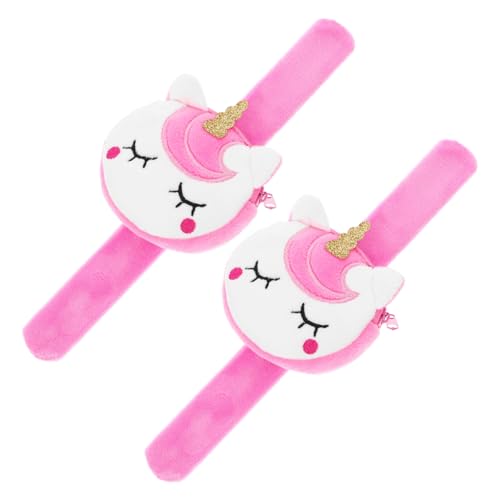 HOODANCOS 2 Stück Slap Armband mit Einhorn Motiv Teiliges Multifunktionale Klatscharmbänder und Münzbeutel und Komfortabel als Partygeschenk für Mädchen und Jungen HOODANCOS 2 Stück Slap Armband mit Einhorn Motiv Teiliges Multifunktionale Klatscharmbänder und Münzbeutel und Komfortabel als Partygeschenk für Mädchen und Jungen von HOODANCOS