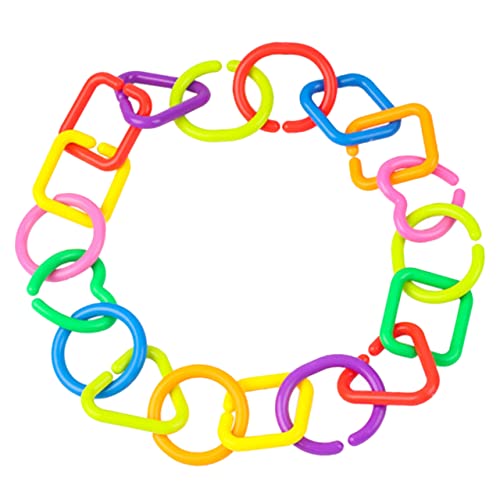 HOODANCOS 35stücke Teiliges Verbindungsring-spielzeugset Für Junge Mädchen Geometrische Kettenringe Fördert Feinmotorik Und Greiffähigkeiten Für Kinderwagen Und Wickeltaschen Leicht Zu HOODANCOS 35stücke Teiliges Verbindungsring-spielzeugset Für Junge Mädchen Geometrische Kettenringe Fördert Feinmotorik Und Greiffähigkeiten Für Kinderwagen Und Wickeltaschen Leicht Zu von HOODANCOS