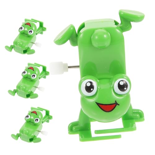 HOODANCOS 4 Stück Teiliges Aufziehspielzeug Froschform Kleine Windup Spielzeuge für Glatte Oberfläche Langlebig Tragbar als Partygeschenk und Dekoration Geeignet HOODANCOS 4 Stück Teiliges Aufziehspielzeug Froschform Kleine Windup Spielzeuge für Glatte Oberfläche Langlebig Tragbar als Partygeschenk und Dekoration Geeignet von HOODANCOS