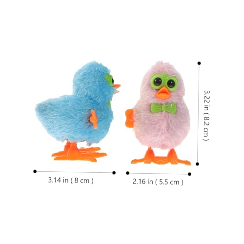 HOODANCOS 5 Stück Aufziehspielzeug Küken Plüsch Hüpftier Wind up Uhrwerkspielzeug Frühlings Geschenk Kleinkinder Partyspaß Zufällige Farbe Zufällige Farbe HOODANCOS 5 Stück Aufziehspielzeug Küken Plüsch Hüpftier Wind up Uhrwerkspielzeug Frühlings Geschenk Kleinkinder Partyspaß Zufällige Farbe Zufällige Farbe von HOODANCOS