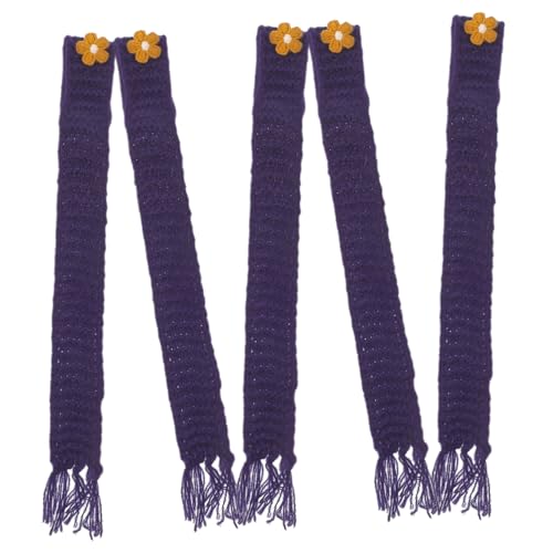 HOODANCOS 5 Stück Teiliges Miniatur Puppenschal aus Langlebigem Wollgarn Verstellbare Dekoratives Accessoire für Puppen Flaschen und DIY Bastelprojekte Kawaii Design HOODANCOS 5 Stück Teiliges Miniatur Puppenschal aus Langlebigem Wollgarn Verstellbare Dekoratives Accessoire für Puppen Flaschen und DIY Bastelprojekte Kawaii Design von HOODANCOS