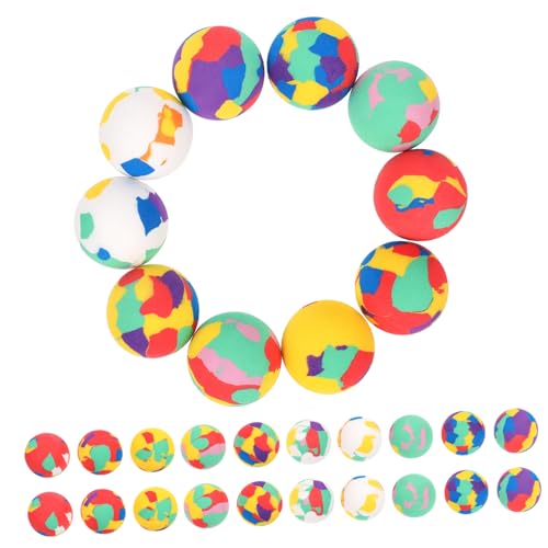 HOODANCOS 50 Stück Teiliges Bunte EVA Bälle Kinderfreundliche Elastische Spielbälle für Drinnen und Draußen Stresslindernde und Beruhigende Geschenkidee für Geburtstage und Freizeitspaß HOODANCOS 50 Stück Teiliges Bunte EVA Bälle Kinderfreundliche Elastische Spielbälle für Drinnen und Draußen Stresslindernde und Beruhigende Geschenkidee für Geburtstage und Freizeitspaß von HOODANCOS