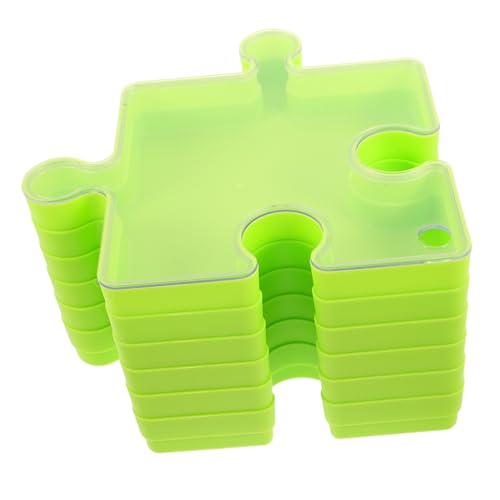 HOODANCOS 6 Stück Puzzle Sortier Tabletts mit Deckel Stapelbarer Kunststoff Organizer für Großer Staubschutz Behälter für Puzzles Perlen und Malprojekte Tragbar für Schule und Zuhause HOODANCOS 6 Stück Puzzle Sortier Tabletts mit Deckel Stapelbarer Kunststoff Organizer für Großer Staubschutz Behälter für Puzzles Perlen und Malprojekte Tragbar für Schule und Zuhause von HOODANCOS