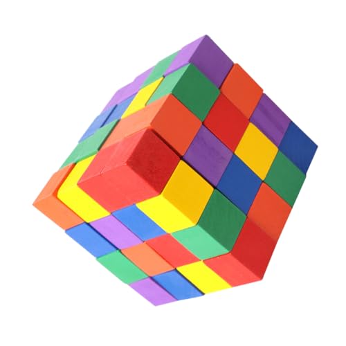 HOODANCOS 60 Stücke Holz Bunte Bausteine Geometrische Blöcke für Kinder Pädagogisches Spielzeug Praktische Bausteine für Frühe Bildung Lustige Stapelspielzeuge für Kleinkinder HOODANCOS 60 Stücke Holz Bunte Bausteine Geometrische Blöcke für Kinder Pädagogisches Spielzeug Praktische Bausteine für Frühe Bildung Lustige Stapelspielzeuge für Kleinkinder von HOODANCOS