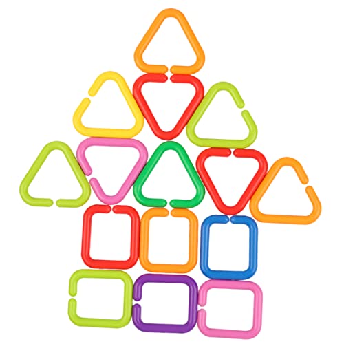 HOODANCOS 75 Stück Teiliges Geometrische Kettenringe für Kleinkinder Fördert Kognitive Fähigkeiten und Fingerfertigkeit für Kinderwagen und Wickeltaschen Bunte und Sichere Materialien HOODANCOS 75 Stück Teiliges Geometrische Kettenringe für Kleinkinder Fördert Kognitive Fähigkeiten und Fingerfertigkeit für Kinderwagen und Wickeltaschen Bunte und Sichere Materialien von HOODANCOS