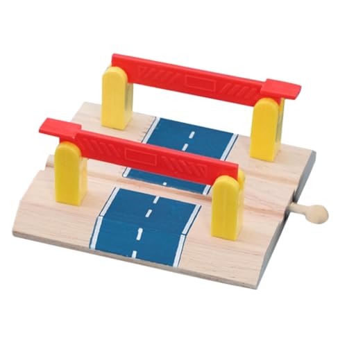 HOODANCOS Holz Eisenbahn Zubehör Bahnsteig Gleis Railing Barrier Modell für Kreative Zugstrecken Szenenbau Stabil und Sicher HOODANCOS Holz Eisenbahn Zubehör Bahnsteig Gleis Railing Barrier Modell für Kreative Zugstrecken Szenenbau Stabil und Sicher von HOODANCOS