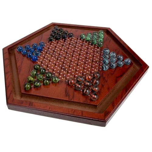 HOODANCOS Holz-Halma Tisch-Halma Brettspiel Mit Spielfiguren Für Junge Mädchen Aus Holz Für Familien-Eltern-Junge Mädchen-Spiel Tischspiel Lern-Halma HOODANCOS Holz-Halma Tisch-Halma Brettspiel Mit Spielfiguren Für Junge Mädchen Aus Holz Für Familien-Eltern-Junge Mädchen-Spiel Tischspiel Lern-Halma von HOODANCOS