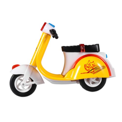 HOODANCOS Legierung Motorradmodell Pull Back Fahrzeug für Mini Motorbike Modell in Gelb Fördert Hand Auge Koordination und Sprachentwicklung durch Fantasievolles HOODANCOS Legierung Motorradmodell Pull Back Fahrzeug für Mini Motorbike Modell in Gelb Fördert Hand Auge Koordination und Sprachentwicklung durch Fantasievolles von HOODANCOS