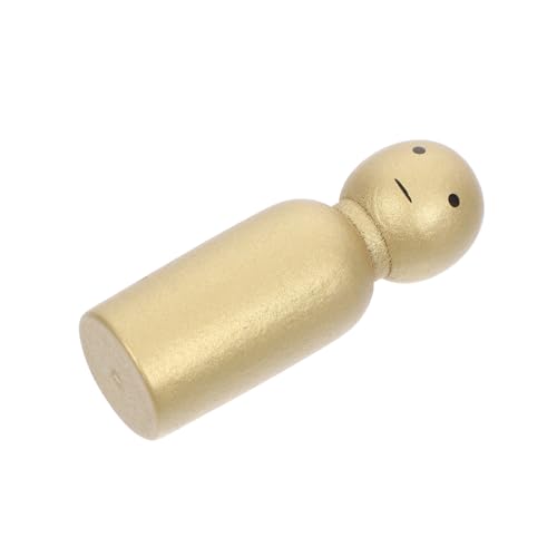 HOODANCOS Miniatur Holzpuppe Dekoration Goldene und Silberne Holzfiguren für Sandtisch DIY Zubehör für Puppenhaus und Miniaturlandschaften HOODANCOS Miniatur Holzpuppe Dekoration Goldene und Silberne Holzfiguren für Sandtisch DIY Zubehör für Puppenhaus und Miniaturlandschaften von HOODANCOS
