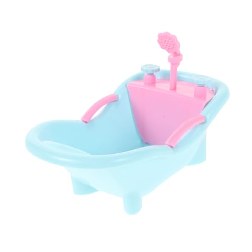 HOODANCOS Miniatur Puppenhaus Badezimmer Zubehör Realistische Mini Badewanne Vielseitig Verwendbar für Puppenhaus Dekoration HOODANCOS Miniatur Puppenhaus Badezimmer Zubehör Realistische Mini Badewanne Vielseitig Verwendbar für Puppenhaus Dekoration von HOODANCOS