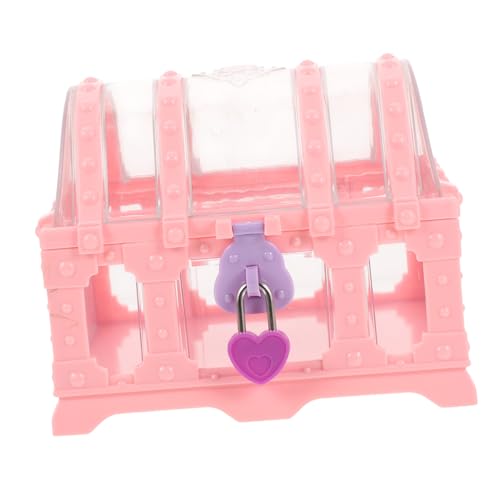 HOODANCOS Schatztruhe mit Schloss Mittelgroße Transparente Piraten Spielzeugkiste in Abschließbare Vintage Schatzkiste zur Aufbewahrung und Dekoration Vielseitige Aufbewahrungsbox für HOODANCOS Schatztruhe mit Schloss Mittelgroße Transparente Piraten Spielzeugkiste in Abschließbare Vintage Schatzkiste zur Aufbewahrung und Dekoration Vielseitige Aufbewahrungsbox für von HOODANCOS