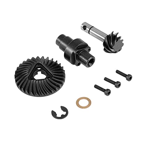 HOOLRZI Differential Getriebe Metall Kegelrad Set Teile Für 1/10 Fernbedienung Klettern Auto Crawler LKW Upgrade Zubehör von HOOLRZI