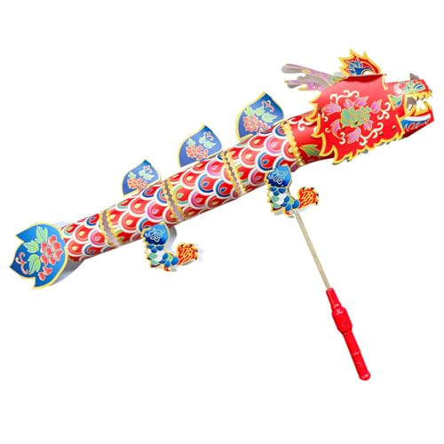 HOOLRZI Papier Handwerk Drachen Licht Spielzeug Tasche Für Chinesische Neujahr Festliche Papier Handwerk Drachen Home Decor Party Versorgung von HOOLRZI