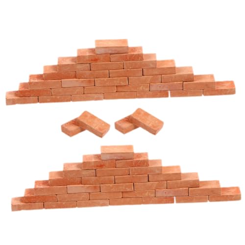 HOOTNEE 100stücke Miniatur Ziegelsteine Für Garten Dekoration Mini Bausteine Aus Modellbauspielzeug Für Micro Landschafts Props Puppenhaus-wandbausteine Sandtisch-bausteine HOOTNEE 100stücke Miniatur Ziegelsteine Für Garten Dekoration Mini Bausteine Aus Modellbauspielzeug Für Micro Landschafts Props Puppenhaus-wandbausteine Sandtisch-bausteine von HOOTNEE