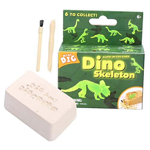 HOOTNEE 1 Satz Dinosaurier Graben Spielzeug Ausgrabungsspielzeug Für Dinosauriereier Grabset Dinosaurier-Spielzeug Dinosaurier-archäologie-kit Wissenschaftliches Spielzeug Green Hölzern von HOOTNEE