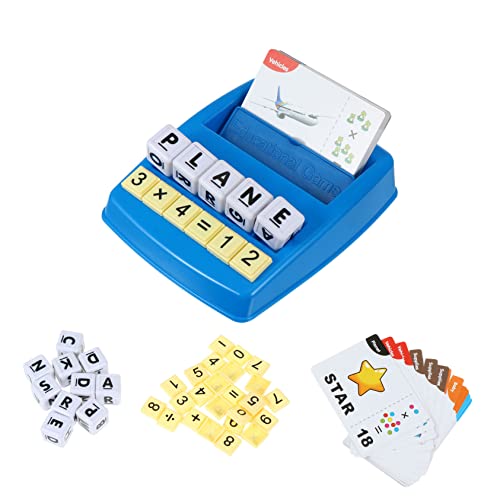 HOOTNEE 1 Satz Englische Spiele Entwickelt Alphabet Spielzeug Mathe Lernkarten Passendes Buchstaben Spielzeug Lern Mathe Spielzeug Alphabet Blöcke Lern Puzzle Wörter Lernspielzeug von HOOTNEE