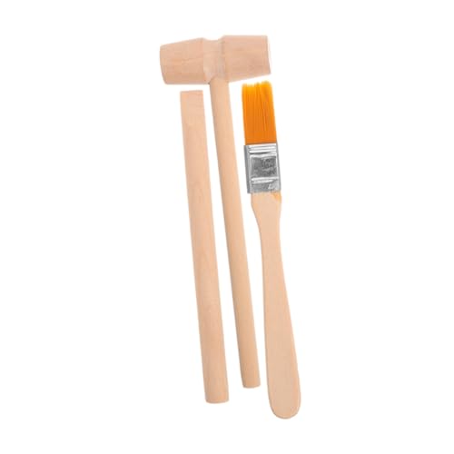 HOOTNEE 1 Satz Excavation Tool Teiliges Holzspielzeug mit Hammer Meißel und Pinsel Lernspielzeug für Jungen und Geologische Entdeckungen und Experimente HOOTNEE 1 Satz Excavation Tool Teiliges Holzspielzeug mit Hammer Meißel und Pinsel Lernspielzeug für Jungen und Geologische Entdeckungen und Experimente von HOOTNEE
