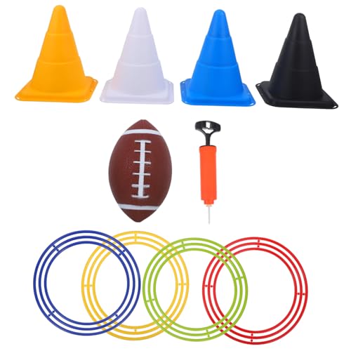 HOOTNEE 1 Set Outdoor Wurfset Toss Gaming Ball Karnevalsspielzeug Outdoor Spiele Familienspiele Ball Karnevalsspiel Toss Rings Game Interaktives Spielzeug Wurfspiel Sitzsack Wurfspiel von HOOTNEE