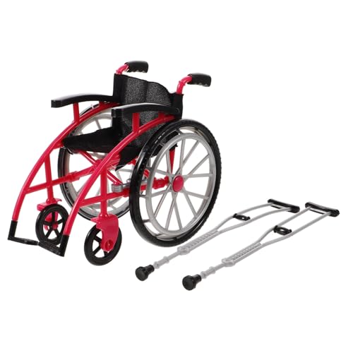 HOOTNEE Miniatur Mit Krücken Ornament Für Puppenhaus Dekor Lustiges Mini Spielset Für Miniatur Landschaftsbau Filigrane Puppenzubehör HOOTNEE Miniatur Mit Krücken Ornament Für Puppenhaus Dekor Lustiges Mini Spielset Für Miniatur Landschaftsbau Filigrane Puppenzubehör von HOOTNEE