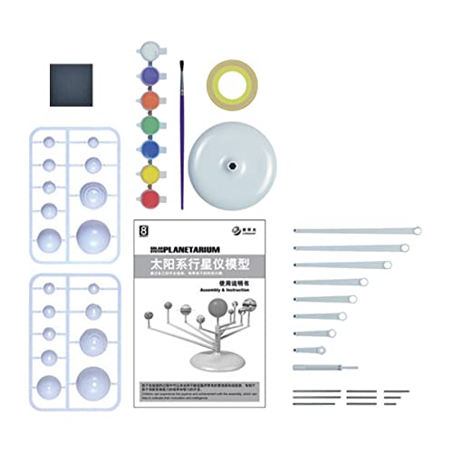 HOOTNEE 1 Set Solar System Modell Kit Pädagogische Spielzeug Unterrichtsgeräte Schulbedarf von HOOTNEE