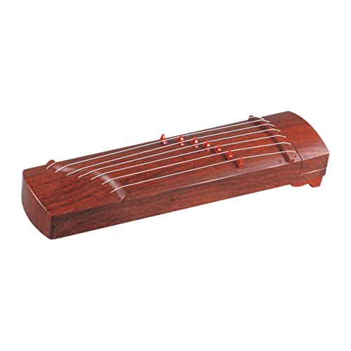 HOOTNEE 1 Stück Musikinstrument Spielzeug Kinder Miniatur Zither Musikinstrument Für Anfänger Chinesisches Instrument Spielzeug Spielzeug Für Kleinkinder Holz Kinderspielzeug Holz von HOOTNEE